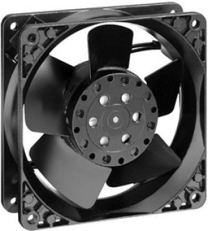 4890N, AC Axial Fan, серия 4000N, IP20, 230 В, Square, 119 мм, 38 мм, Скольжения, 47.09 фут³/мин