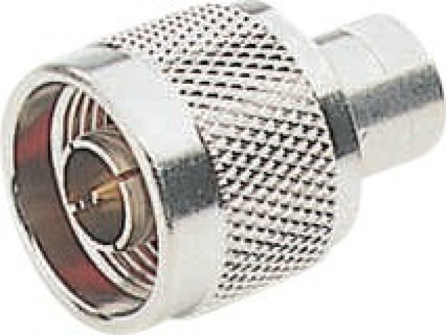FME2071N1-NTS-50, RF Adapter, Straight, FME Plug - N Plug, 50Ohm