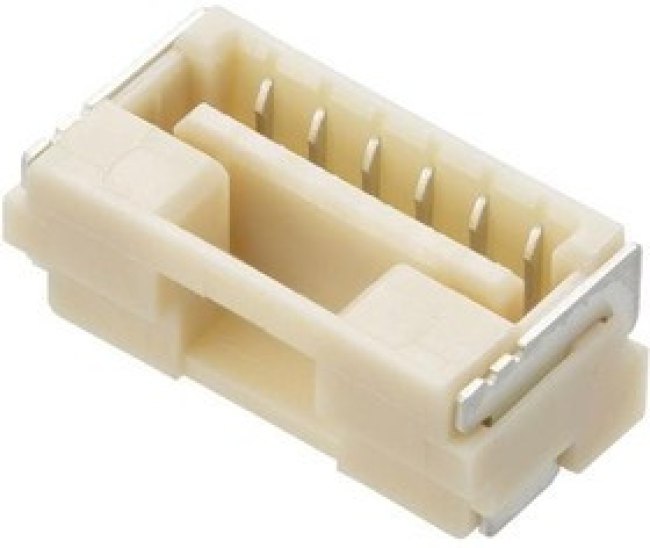5023820572, Conn Wire to Board RCP 5 POS 1.25mm Solder ST SMD T/R