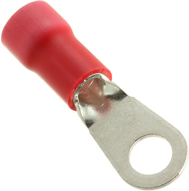 PV8-14RX-TY, Terminals 1/4 8AWG VINYL RING PV8-14RX-TY, Terminals 1/4 8AWG VINYL RING