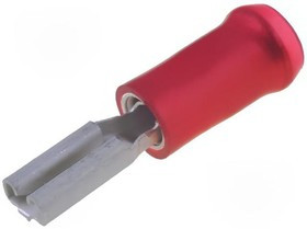 165565-2, PIDG FASTON .250 Red Insulated Female Spade Connector, Receptacle, 2.79 x 0.51mm Tab Size, 0.3mm² to 165565-2, PIDG FASTON .250 Red Insulated Female Spade Connector, Receptacle, 2.79 x 0.51mm Tab Size, 0.3mm² to