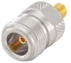 53K132-K00L5, RF Adapters - Between Series SMA Jack to Type N Jack ST Adapter