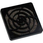 K-PF09J-4PA, решетка пласт.с фильтром для вентилятора 92х92мм K-PF09J-4PA, решетка пласт.с фильтром для вентилятора 92х92мм