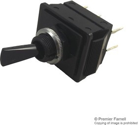 C1760HOAAD, Рычажный переключатель, Вкл.-Вкл., DPDT, Без Подсветки, Серия 1750, Панель, 16 А C1760HOAAD, Рычажный переключатель, Вкл.-Вкл., DPDT, Без Подсветки, Серия 1750, Панель, 16 А