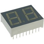 DA56-11SRWA, Индикатор красный, 14.2мм 2х7, 24мКд общий анод