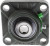 UCF202, 4 Hole Flange Bearing Unit 15mm ID