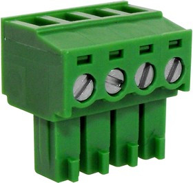 CTB922HE/4, TERMINAL BLOCK, PLUGGABLE, 4POS, 16AWG