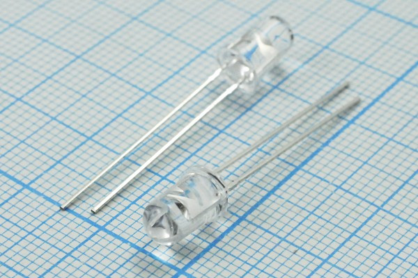 Светодиод 5 x 9, зеленый, 16000 мкд, угол 25, цвет линзы: прозрачный, SL-522TGCBE-06G