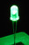 Светодиод 5 x 9, зеленый, 16000 мкд, угол 25, цвет линзы: прозрачный, SL-522TGCBE-06G