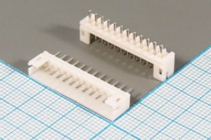 Разъем питания WB вилка, контакты 1x12, шаг P2.0, монтаж на плату, WB-12