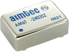AM6T-2405SZ, DC/DC преобразователь, 6Вт, вход 18-36В, выход 5В/1.2A AM6T-2405SZ, DC/DC преобразователь, 6Вт, вход 18-36В, выход 5В/1.2A