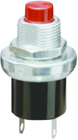4001, Pushbutton Switches PushBtn Switch SPST N.O. Red Btn