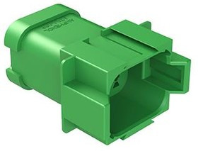 AT04-08PC-EC01, Automotive Connectors 8P RECEP W/ END CAP KEY POSITION C