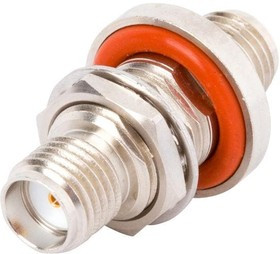 SF2991-6002, RF Adapters - In Series SMA F to F Bulkhead Hermetic Adapter