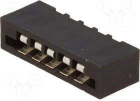 DS1020-05ST1D, Разъем: FFC (FPC), прямой, PIN: 5, NON-ZIF, THT, луженые, 20мОм, 500В DS1020-05ST1D, Разъем: FFC (FPC), прямой, PIN: 5, NON-ZIF, THT, луженые, 20мОм, 500В