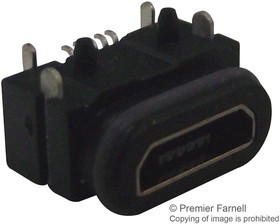 MC001006, MICRO USB CONNECTOR, RCPT, 5WAY, SMD