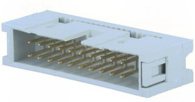 AWHP-20B, Вилка, IDC, "папа", PIN: 20, IDC, на шлейф, 1,27мм, позолота AWHP-20B, Вилка, IDC, "папа", PIN: 20, IDC, на шлейф, 1,27мм, позолота