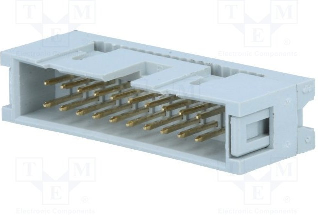 AWHP-20B, Вилка, IDC, "папа", PIN: 20, IDC, на шлейф, 1,27мм, позолота AWHP-20B, Вилка, IDC, "папа", PIN: 20, IDC, на шлейф, 1,27мм, позолота