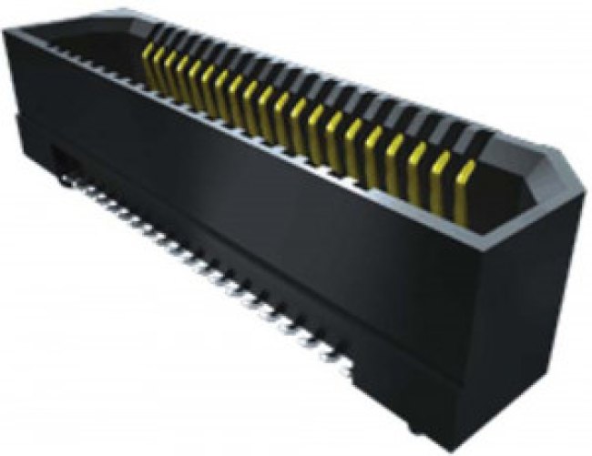 ERF8-060-01-L-D-RA-TR, Board to Board &amp; Mezzanine Connectors 0.80 mm Edge Rate Rugged High Speed Socket, Right-Angle
