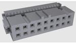 71600-418LF, Quickie IDC Receptacle, Wire to Board connector -Double row - 18Positions - 2.54 mm (0.100in) Pitch