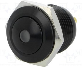 V16B-10D-12B-B, Переключатель: антивандальный, Пол: 2, SPST-NO, 2A/36ВDC, IP65