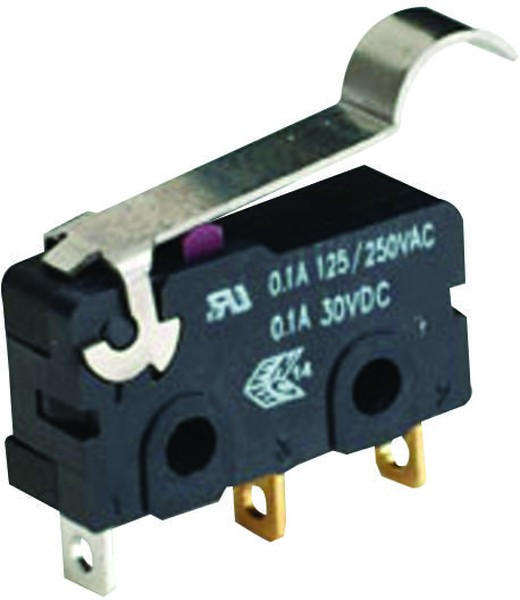 ZM90G20F01, Basic / Snap Action Switches 125/250 VAC 10.1 A Roller Lever Actutor ZM90G20F01, Basic / Snap Action Switches 125/250 VAC 10.1 A Roller Lever Actutor