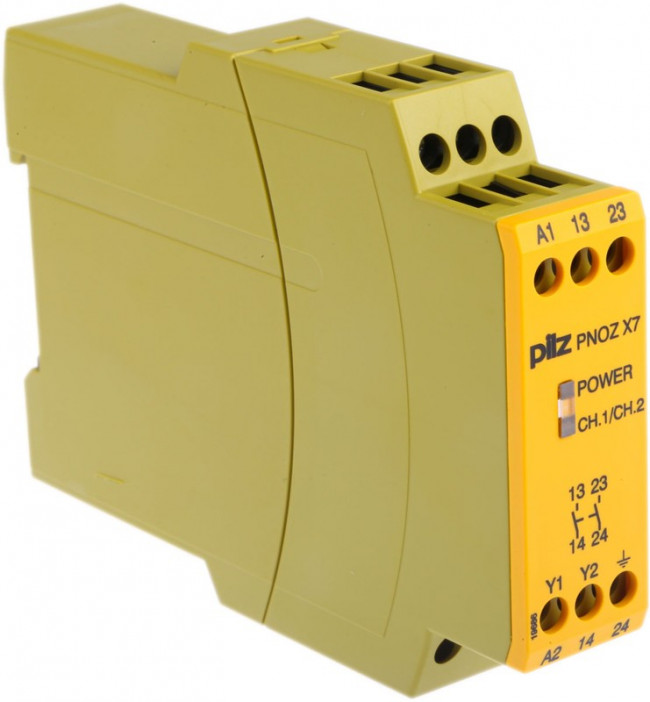 774056, Single-Channel Safety Switch/Interlock Safety Relay, 230V ac, 2 Safety Contacts