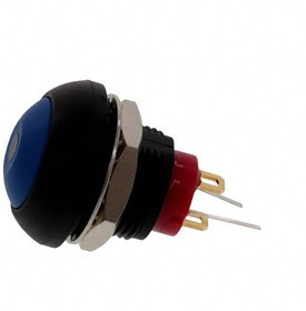 PB6B2FM7M1CAL06, Pushbutton Switches PB OFF/ON FC Blue Green LED IP68