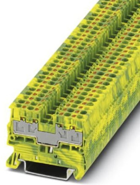 3211030, DIN Rail Terminal Blocks PT 2,5/SQUATTROPECUS WIDE GROOVES