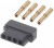 M80-8980405, Power to the Board 4 SIL F/CRMP CONN SELL X 10