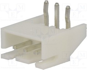 NX2500-03SMR, Провод-плата, гнездо, "папа", A2501, 2,5мм, PIN: 3, THT, 250В, 3А