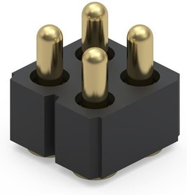 814-22-012-30-030101, Headers &amp; Wire Housings SpringLoaded Con SMT Double Row 12-Pin