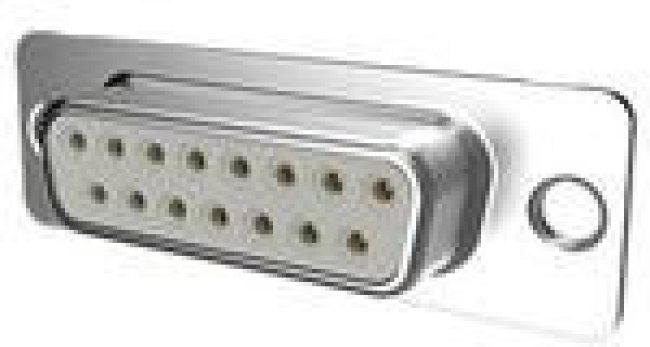 DA15P064HTXLF, D-Sub Cable Connector, Input Output Connectors, 15 Way Pin Solder Bucket, Shielding Termination Fingers