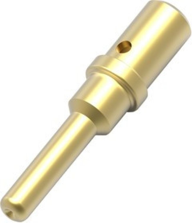 0460-220-1231, Контакт автомобильного разъема, Штырь, Обжим, 12 AWG, 14 AWG