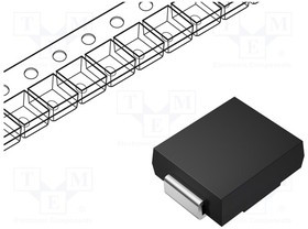 SMBJE24CA, Диод: TVS; бобина,лента SMBJE24CA, Диод: TVS; бобина,лента