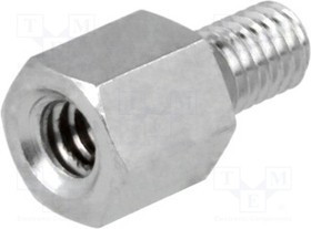 TFM-5/5/DR2103, Дистанцирующая стойка с резьбой, Внутр.резьба UNC4-40, 5мм