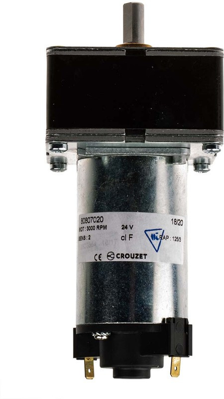 80807020, Brushed Geared DC Geared Motor, 15.6 W, 24 V dc, 5 Nm, 62 rpm, 8mm Shaft Diameter 80807020, Brushed Geared DC Geared Motor, 15.6 W, 24 V dc, 5 Nm, 62 rpm, 8mm Shaft Diameter