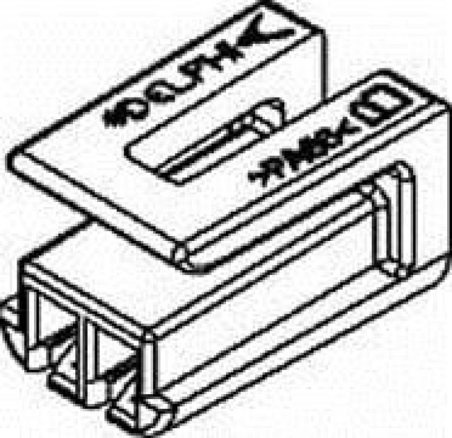 15473844, Automotive Connectors CON MP 150.2 2W FEM