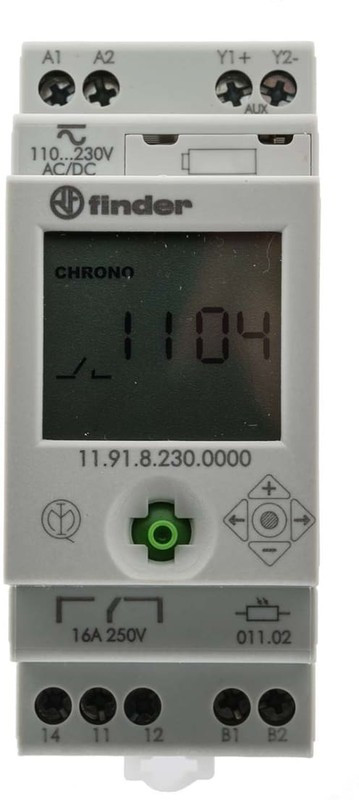11.91.8.230.0000, Timer Light Switch 230 V ac, 1-Channel 11.91.8.230.0000, Timer Light Switch 230 V ac, 1-Channel