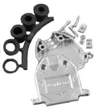 17E-1725-2, D-Sub Backshells 15P METALLIZED 2 PIECE BACKSHELL