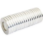 Неодимовый магнит кольцо 30х16х2 мм, N35