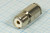 Гнездо UHF на кабель RG58, прижимное, позолоченный центральный контакт; №1118 гн UHF\RG58\\\