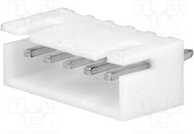 NX2500-05SMS, Провод-плата, гнездо, "папа", A2501, 2,5мм, PIN: 5, THT, 250В, 3А