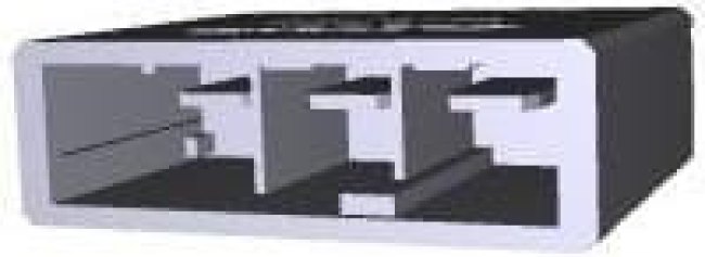 1-5746443-0, Headers &amp; Wire Housings A/L UNIV HDR 50P ACT PIN LG LAT