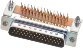 181-M44-113R141, 181 44 Way Right Angle Panel Mount D-sub Connector Plug, 2.28mm Pitch, with Boardlocks 181-M44-113R141, 181 44 Way Right Angle Panel Mount D-sub Connector Plug, 2.28mm Pitch, with Boardlocks