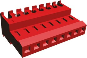 3-641653-8, Headers &amp; Wire Housings REC 08P F/T 22AWG W/O TABS LED