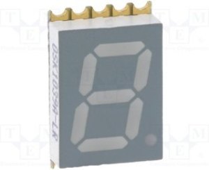 OSK1039A-LR, Дисплей: LED, 7-сегментный, 10мм, 0,39", II.зн: 1, красный, 4-15мкд OSK1039A-LR, Дисплей: LED, 7-сегментный, 10мм, 0,39", II.зн: 1, красный, 4-15мкд