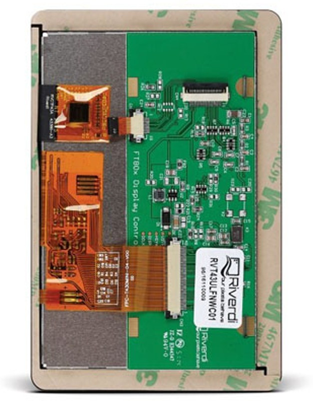 MIKROE-2168, MIKROE-2168 TFT LCD Colour Display / Touch Screen, 4.3in, 480 x 272pixels MIKROE-2168, MIKROE-2168 TFT LCD Colour Display / Touch Screen, 4.3in, 480 x 272pixels