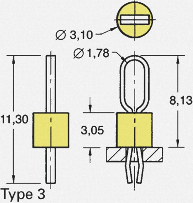 5011, Test Plugs &amp; Test Jacks BLACK TEST POINT