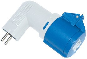 Адаптер Schuko 16А 2P+E - CEE 16A 1P+N+E IP20 9434100